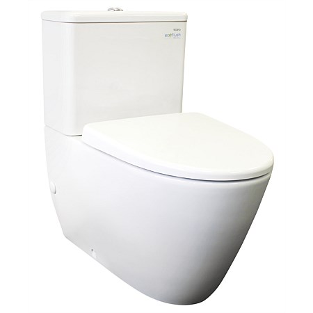 Toto Alicante Square Tank Back-To-Wall Toilet Suite