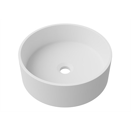 LeVivi Liso Chic Solid Surface Vessel Basin White