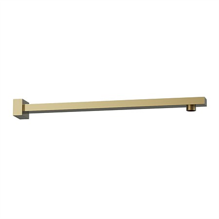 Progetto Venice Wall Mount Shower Arm 400mm Brushed Brass