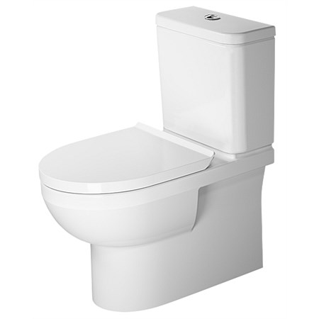Duravit DuraStyle Basic Back-To-Wall Toilet Suite with Soft Close Seat for Retrofit