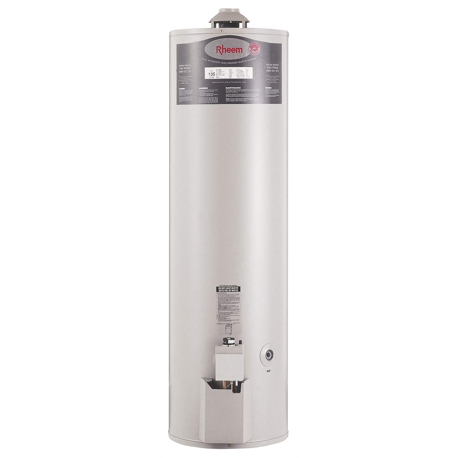 Rheem - Rheem Indoor 160L Gas Storage Water Heater