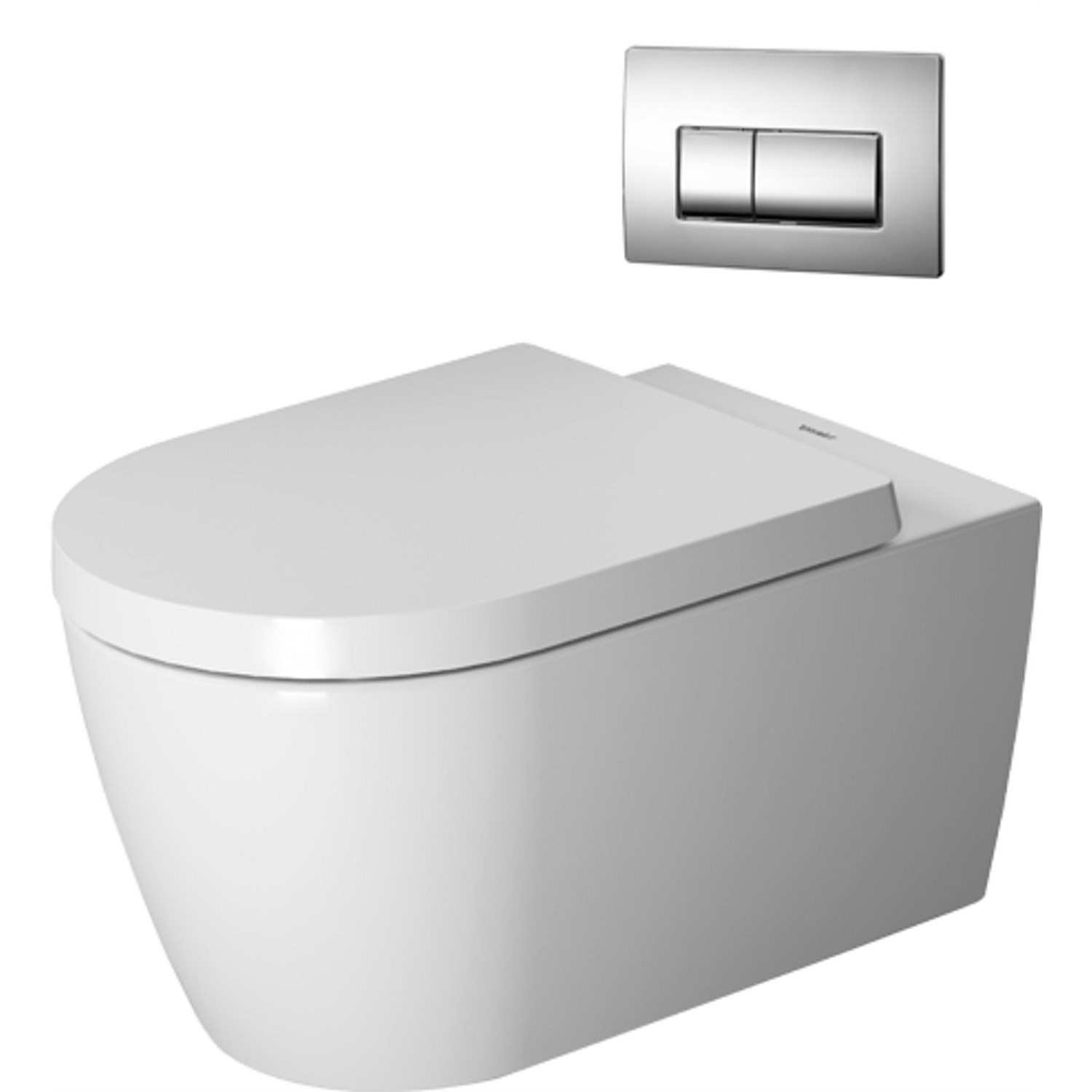 Toilet Suites | Plumbing World - Duravit ME by Starck Rimless Wall-Hung  Toilet Suite