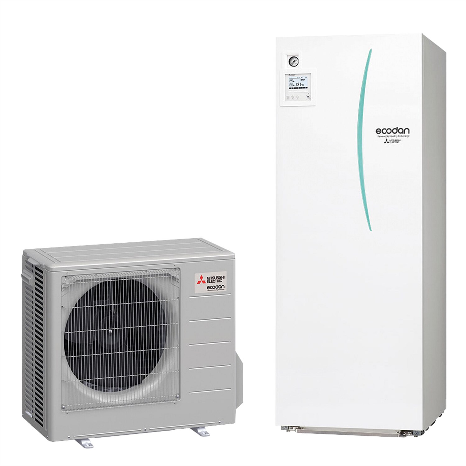 Central Heating - Mitsubishi Electric Ecodan CO2 Hot Water Heat Pump