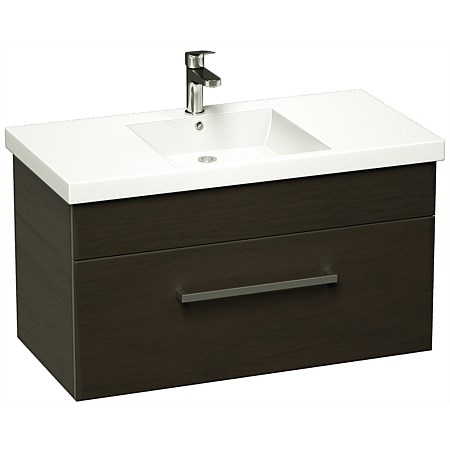 LeVivi York Neo 1200mm Wall-Hung Vanity Charred Oak