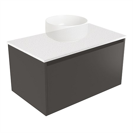 Elementi Sienna 750mm Wall-Hung Vanity Motion Elestone Flat Top Bullet