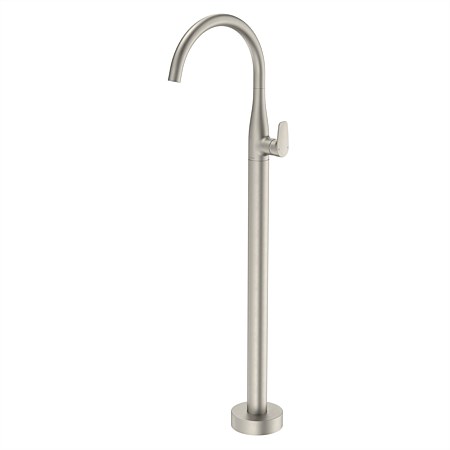 Caroma Contura II Freestanding Bath Filler Brushed Nickel